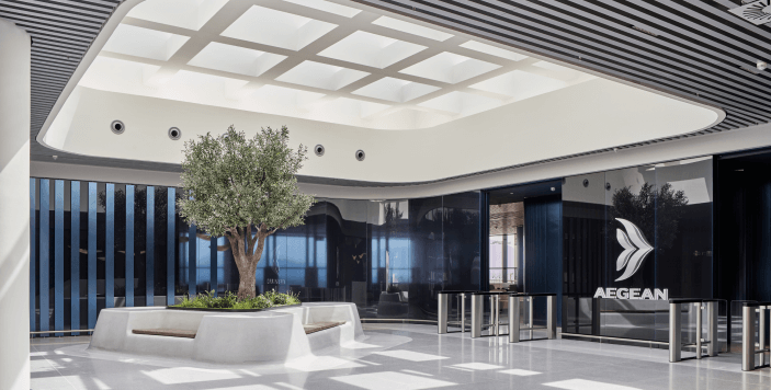 Aegean Business Lounge Map