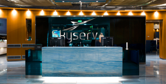 Skyserv Handling Services Map